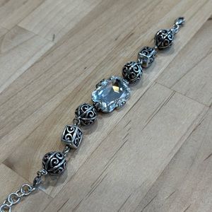 Beautiful Vintage Crystal Ball Brighton Bracelet
